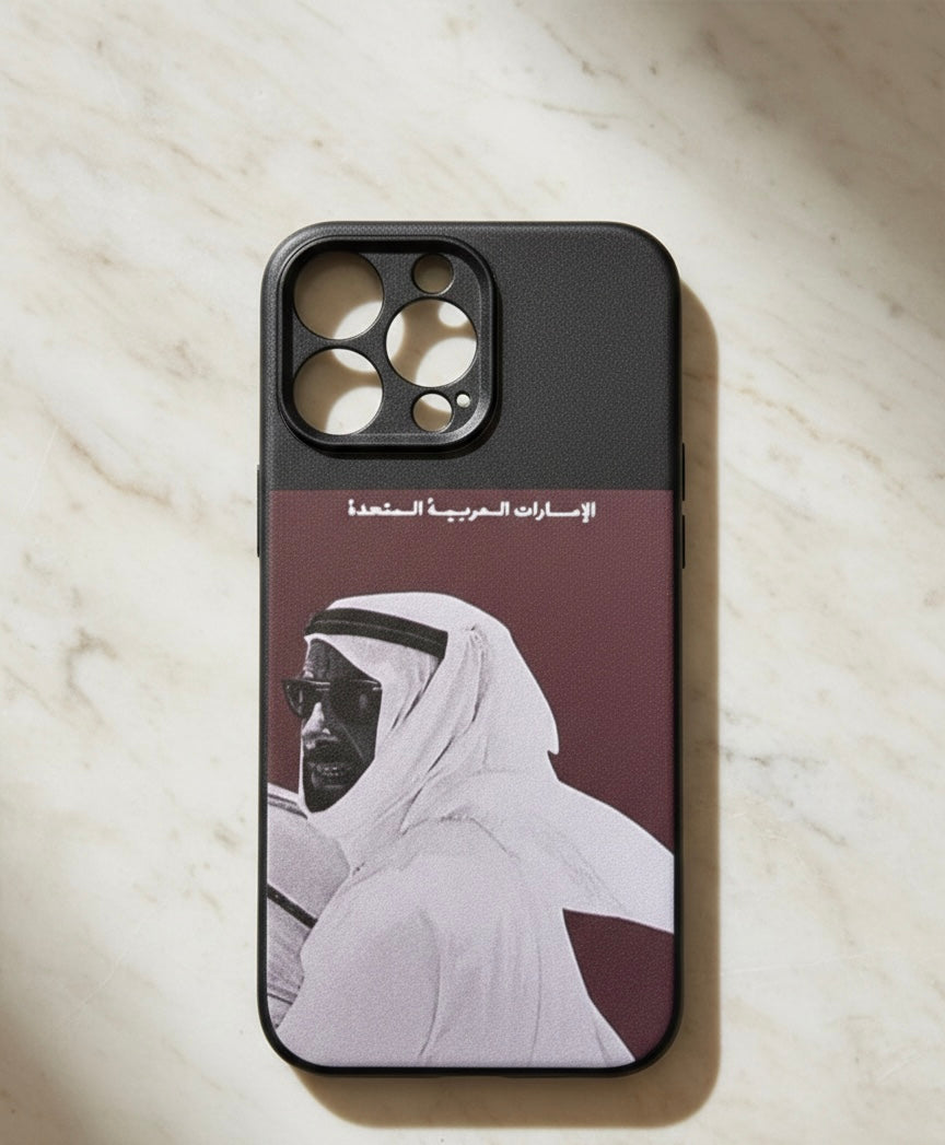 Sheikh Zayed Phone Case – UAE Heritage Matte TPU Cover