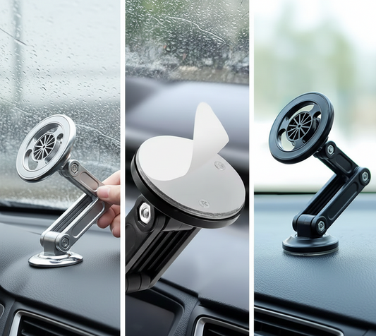 Round Magnetic Car Phone Holder