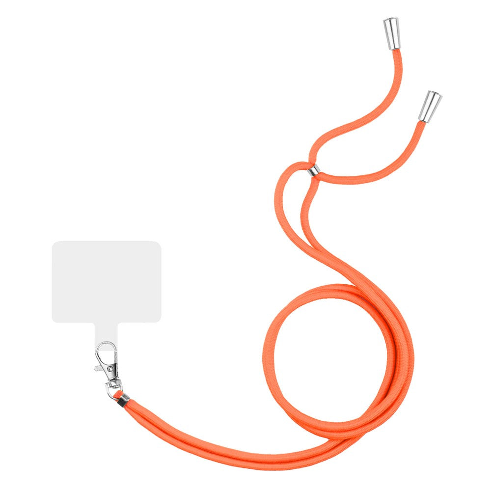 Universal Crossbody Phone Lanyard with Patch – Adjustable Strap