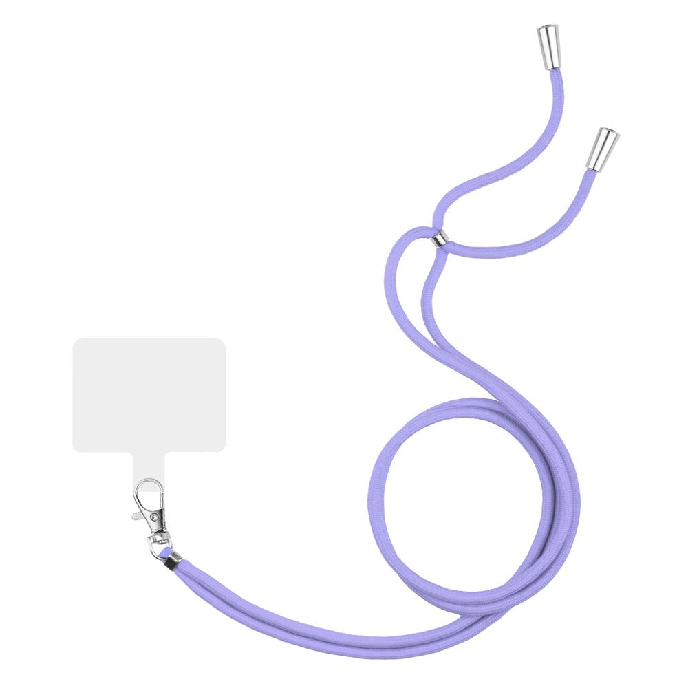 Universal Crossbody Phone Lanyard with Patch – Adjustable Strap