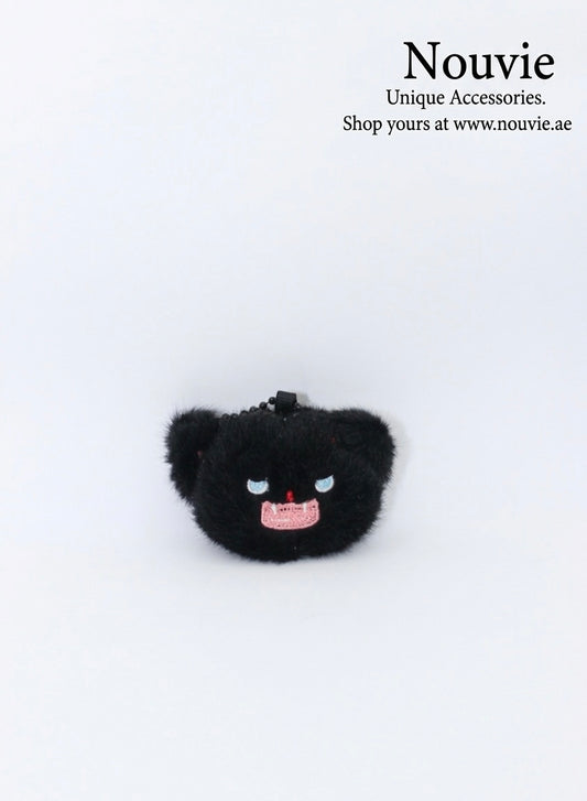 Furry Monster Keychain
