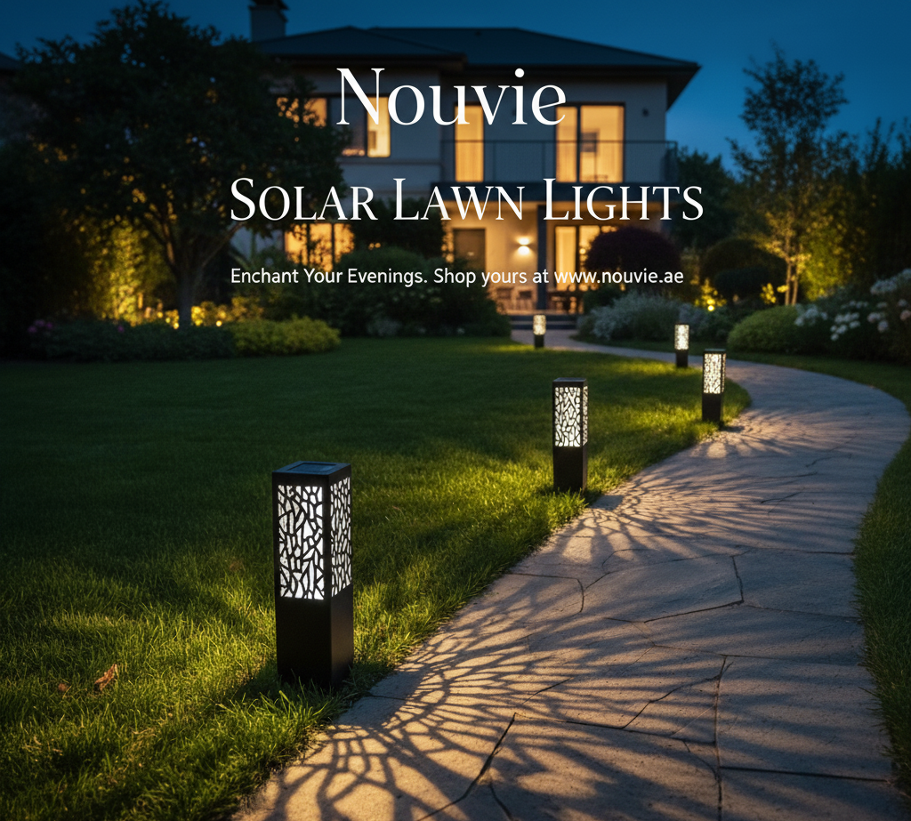 Garden Solar Lamp – Outdoor Decorative Path & Lawn Light