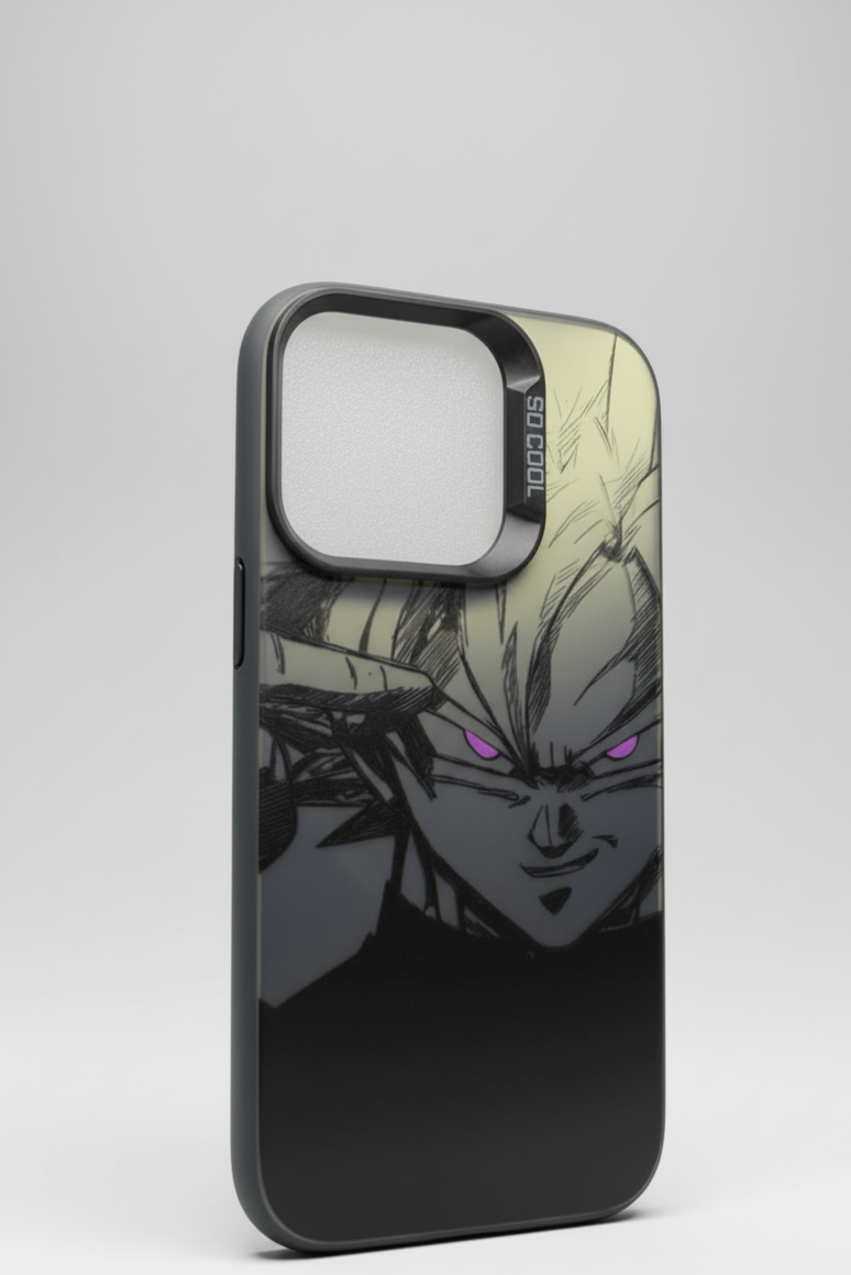 Goku Laser-Engraved TPU Phone Case