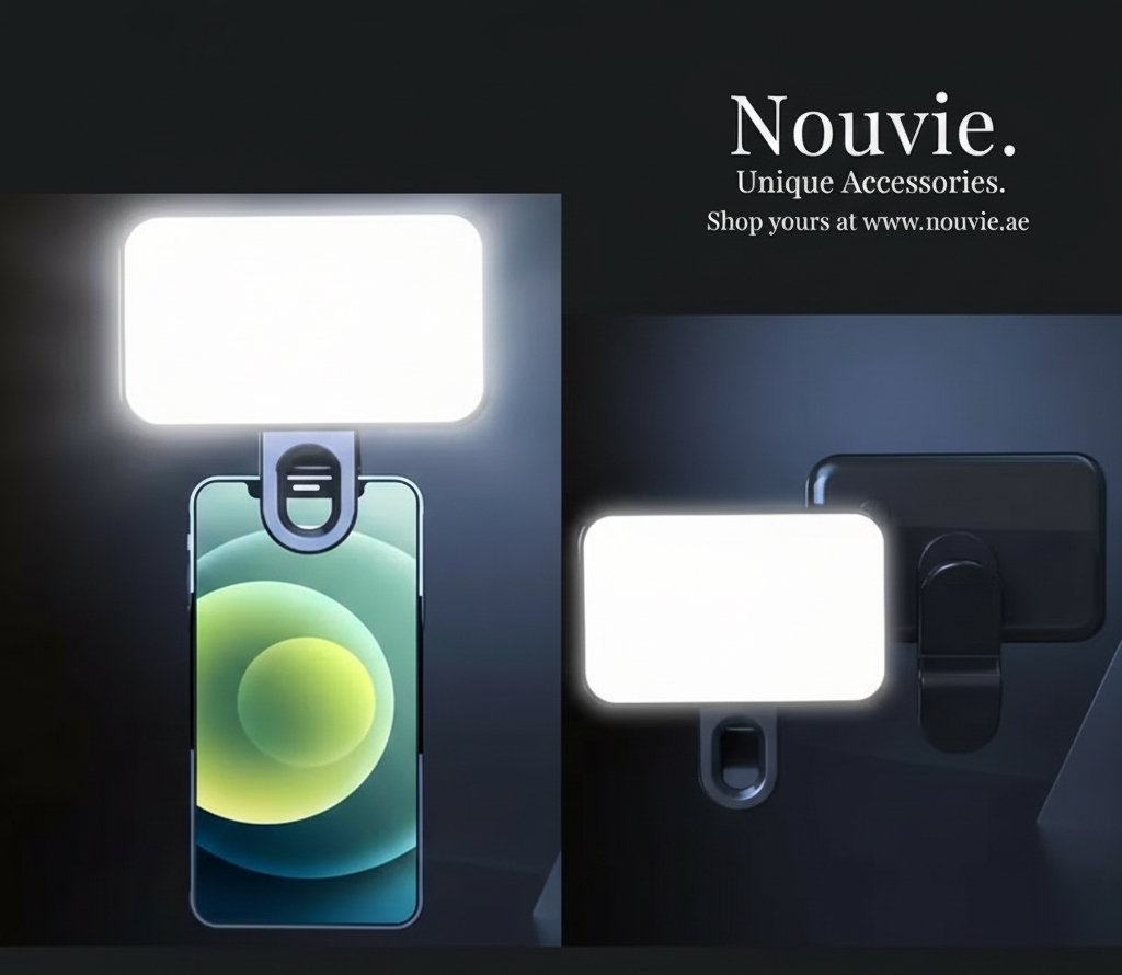 Portable Clip-On Selfie LED Light
