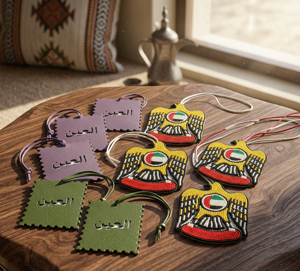 UAE City Pendant Duo