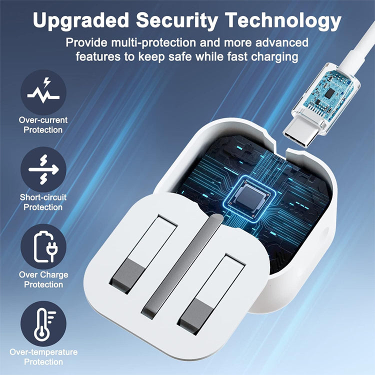 20W UK USB-C Fast Charger – PD 3.0