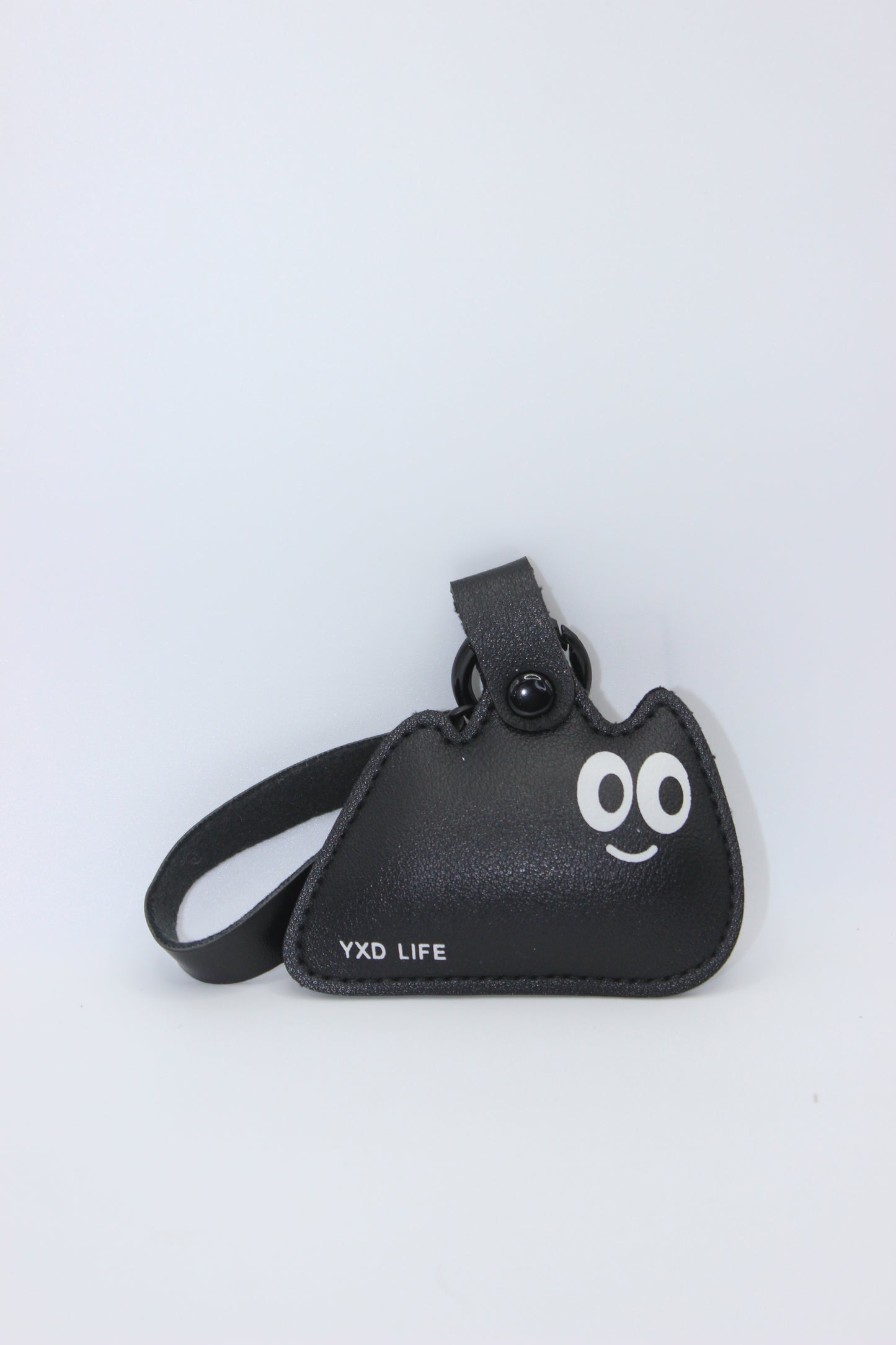 Cute Cartoon Keychain – PU Leather Key Holder