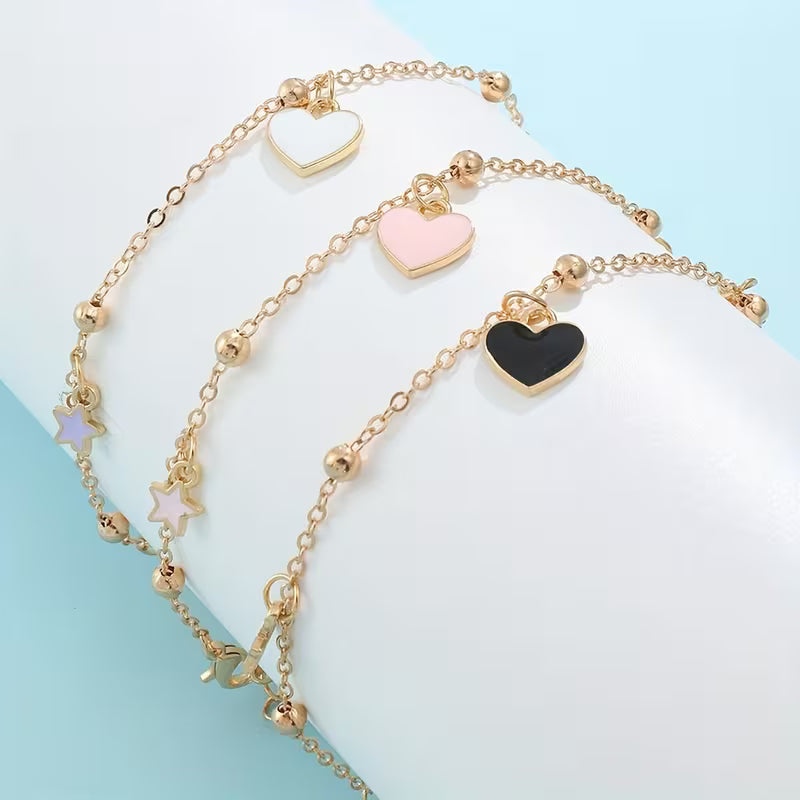 Star & Heart Bracelet