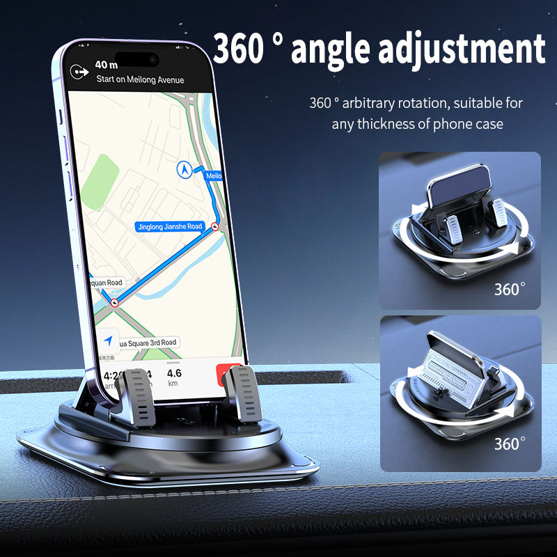 360° Rotating Car Dashboard Phone Holder