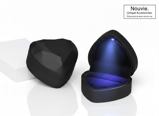LED Heart Jewelry Box