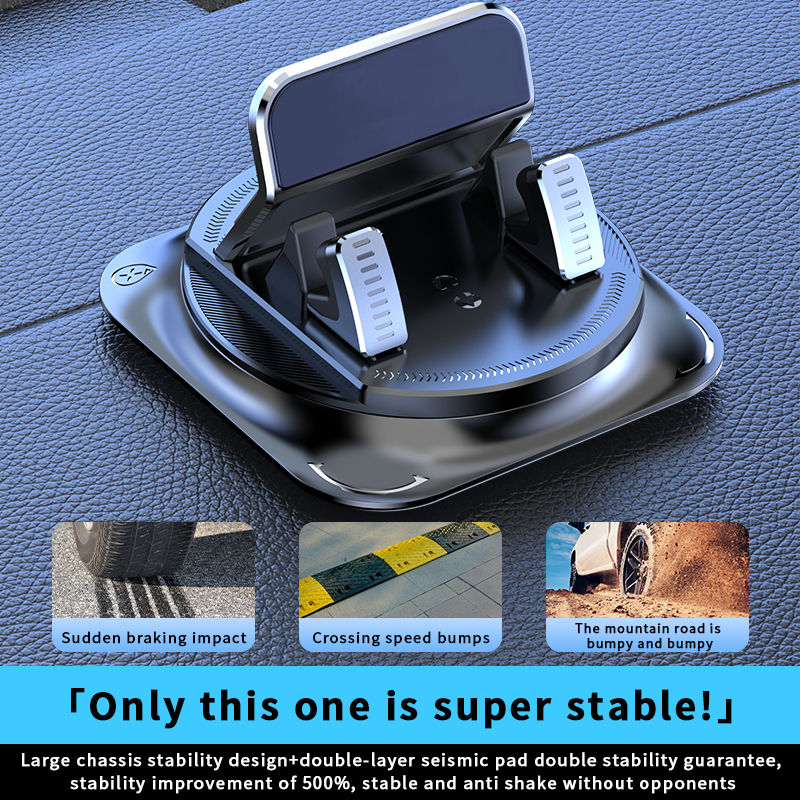 360° Rotating Car Dashboard Phone Holder