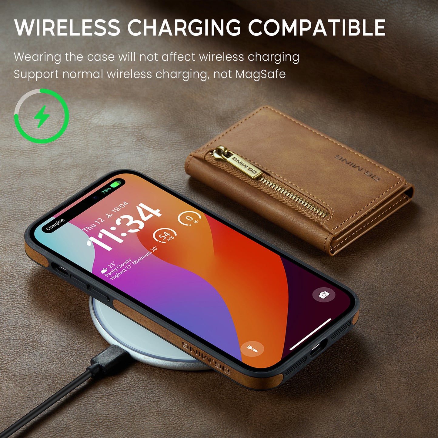 Luxury Magnetic Wallet Case – PU Leather