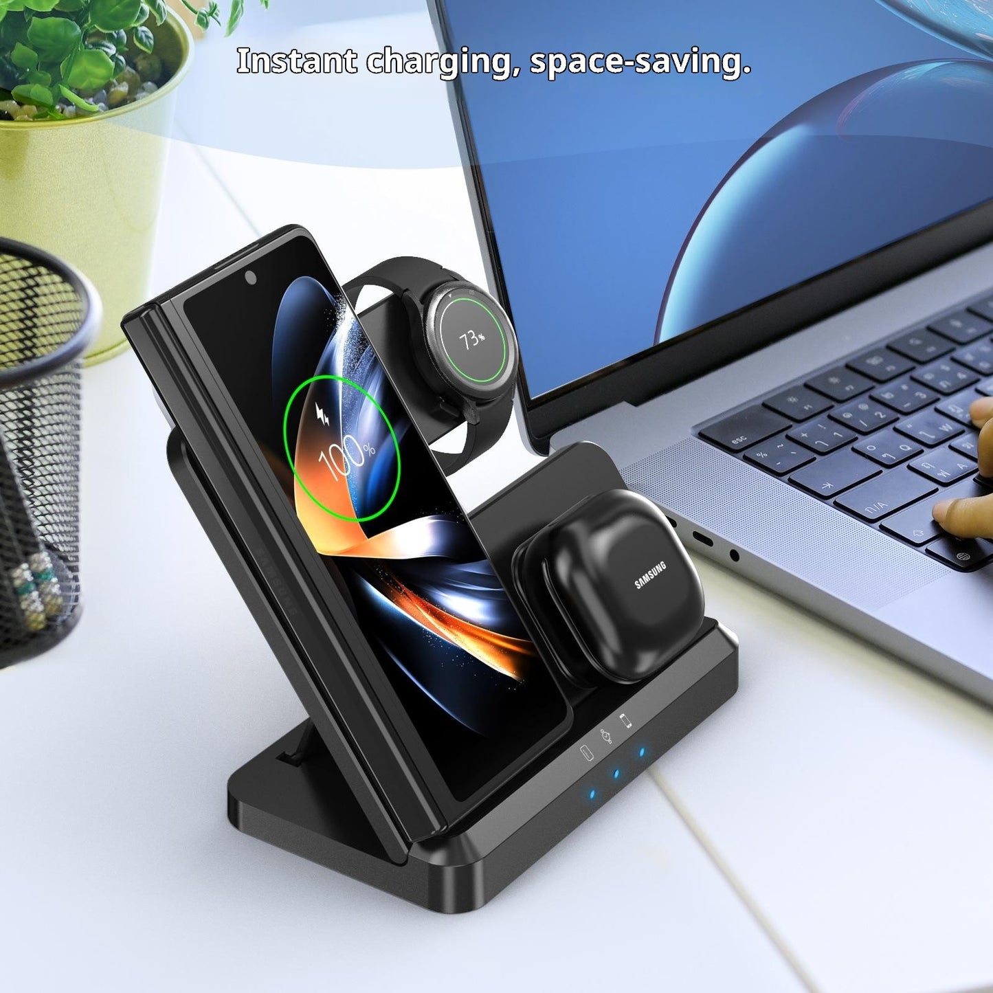 LJ-S80 Foldable Wireless Charger