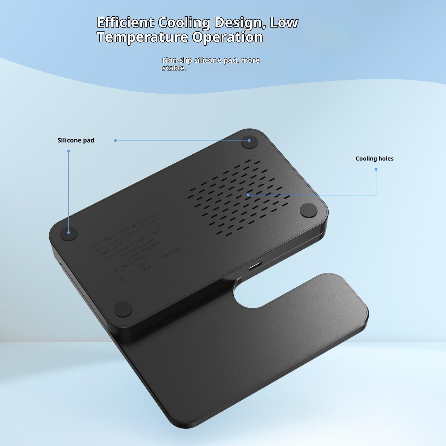 LJ-S80 Foldable Wireless Charger