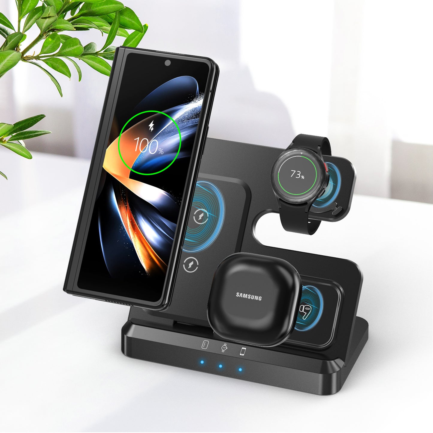 LJ-S80 Foldable Wireless Charger