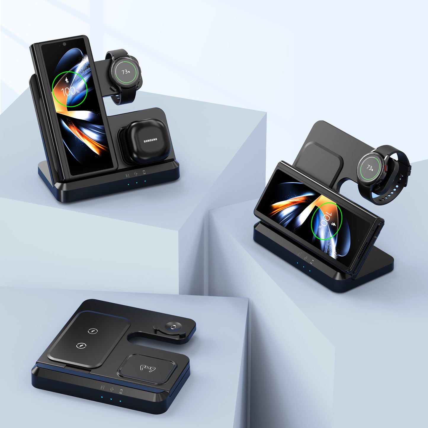 LJ-S80 Foldable Wireless Charger