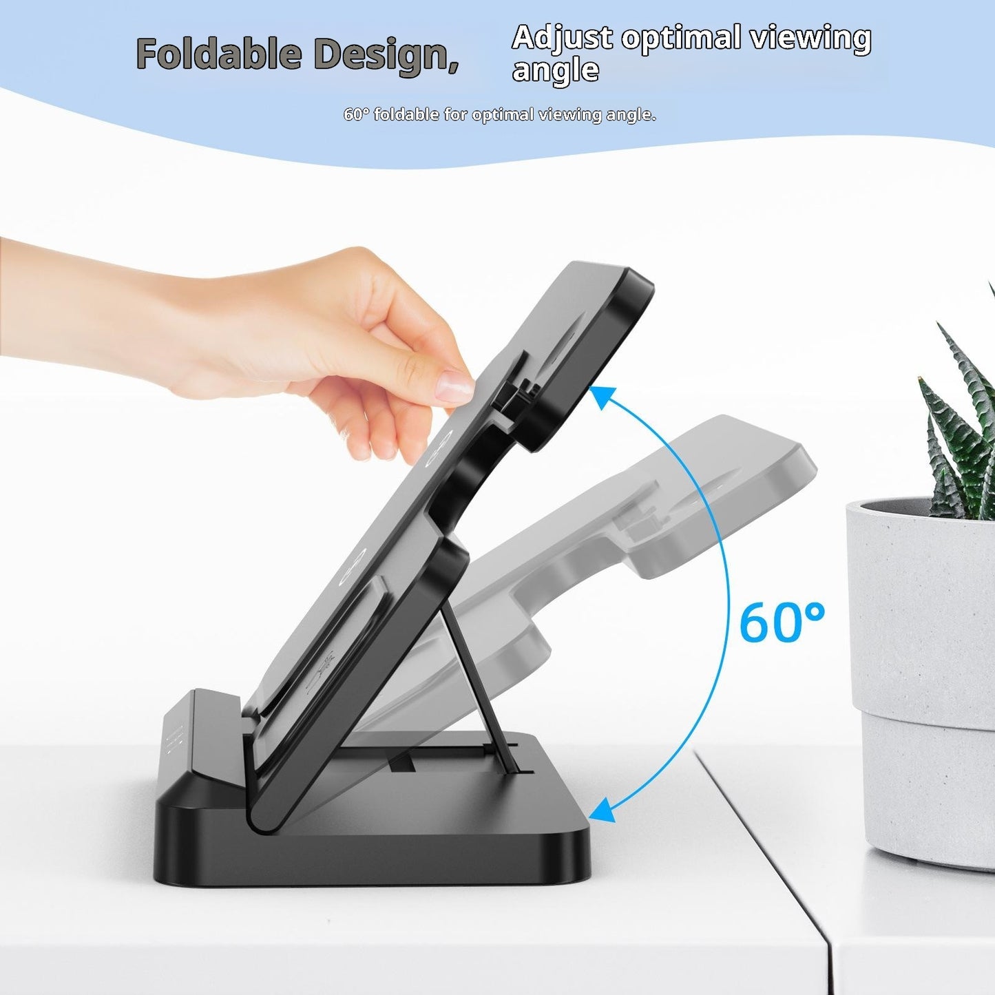 LJ-S80 Foldable Wireless Charger