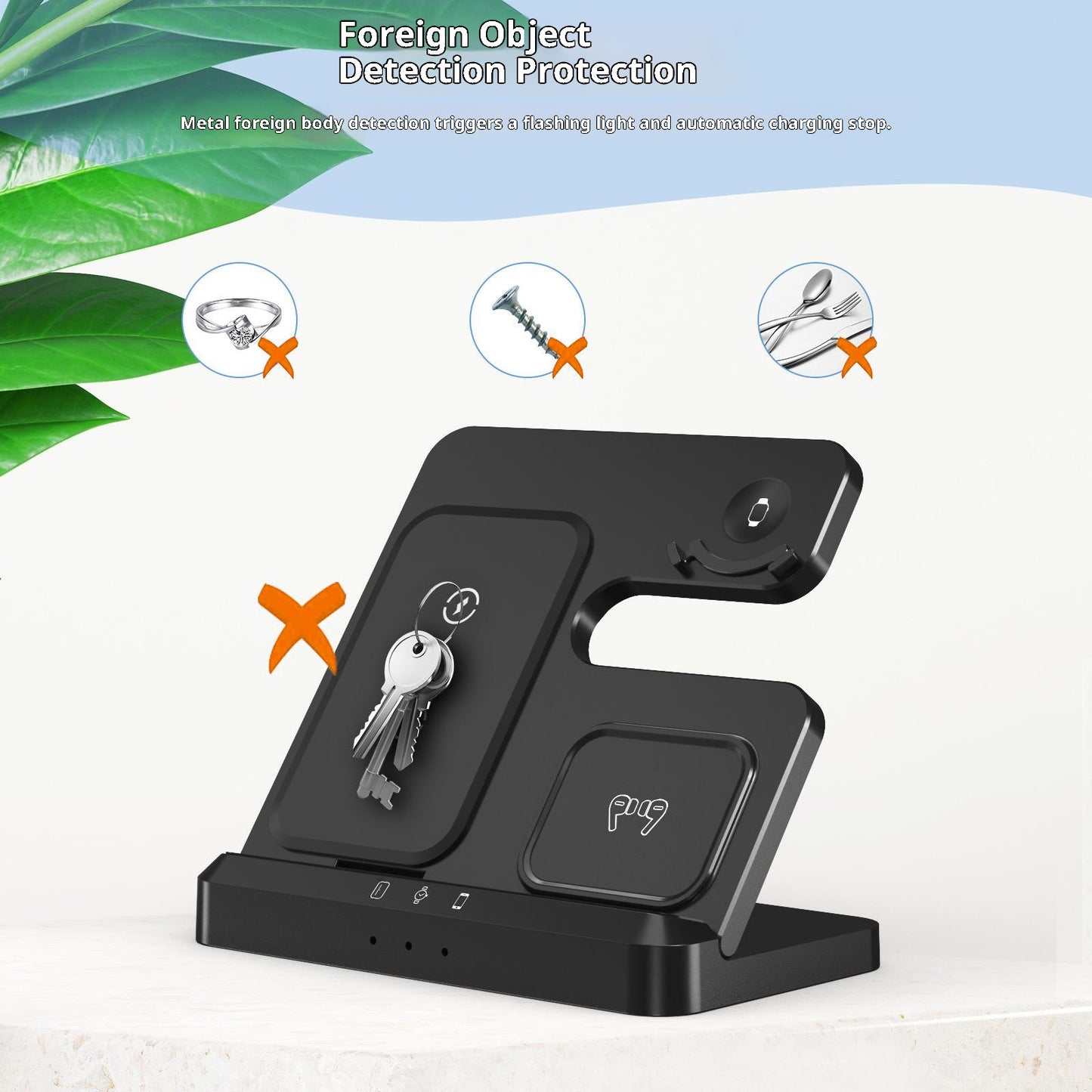 LJ-S80 Foldable Wireless Charger