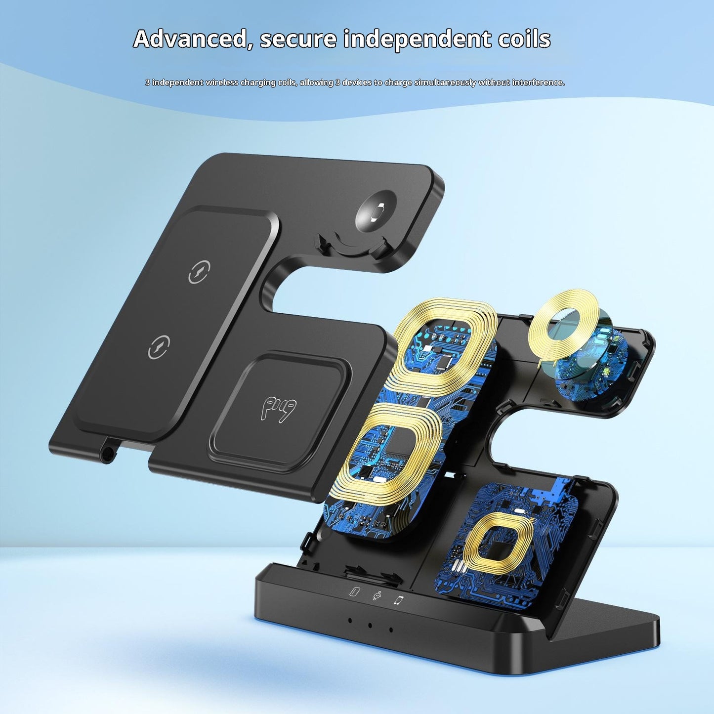 LJ-S80 Foldable Wireless Charger