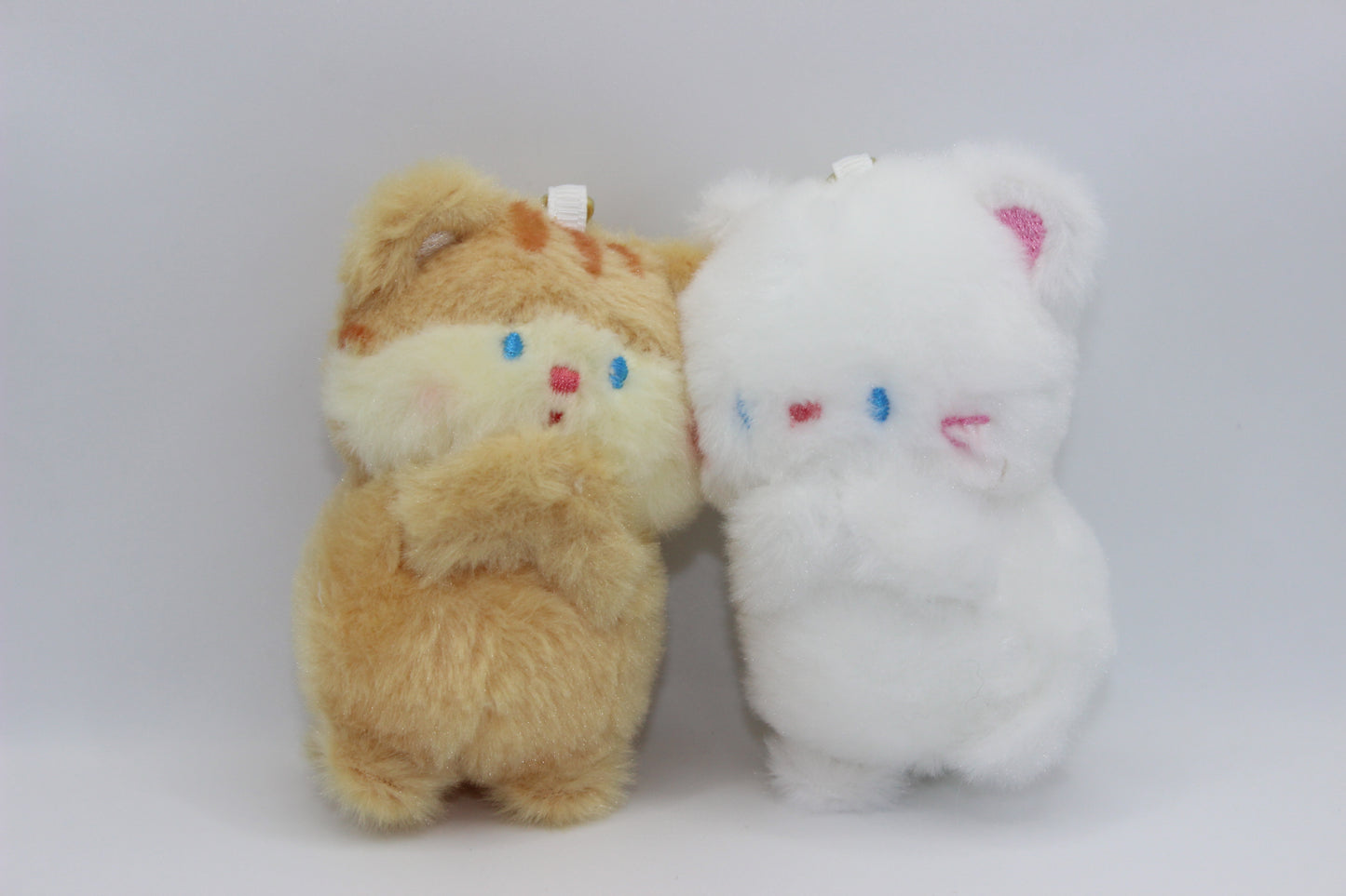 Magnetic Plush Keychain Set – Cute Animal Pair