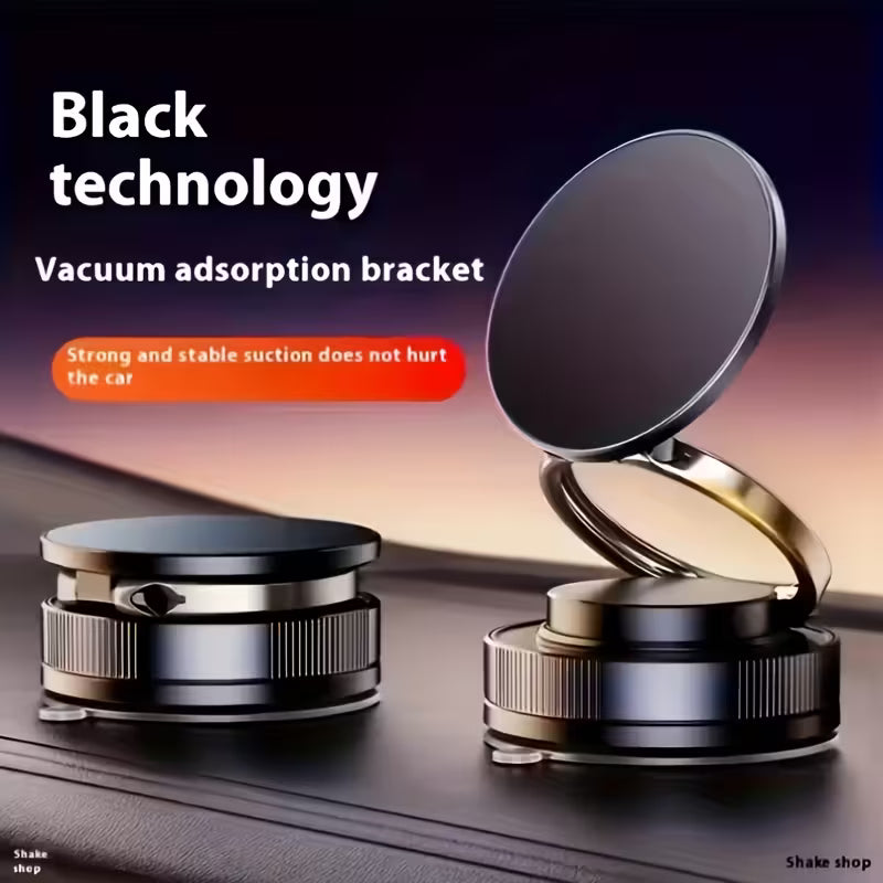Magnetic Phone Holder – 360° Rotating & Foldable