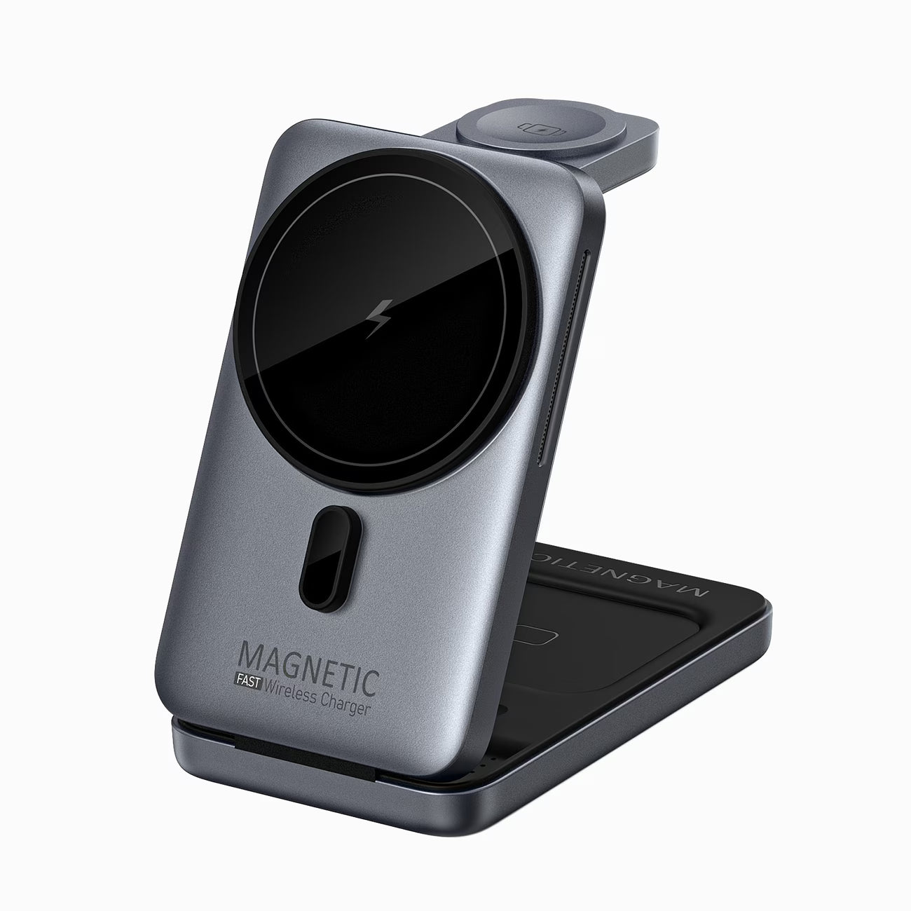 3-in-1 Foldable Magnetic Wireless Charging Station for iPhone, Apple Watch & AirPods