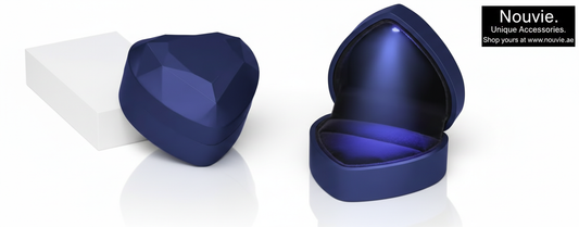 LED Heart Jewelry Box