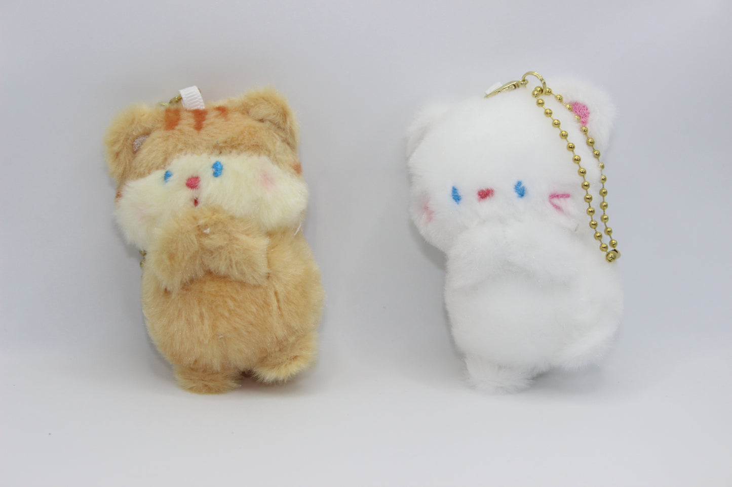 Magnetic Plush Keychain Set – Cute Animal Pair