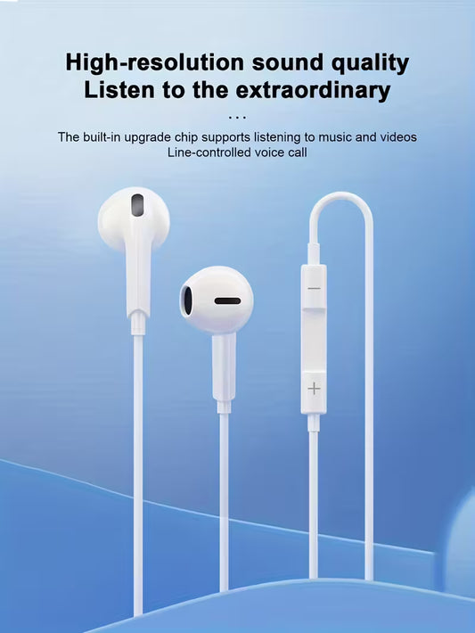 Wired Earphones for iPhone – Lightning Connector