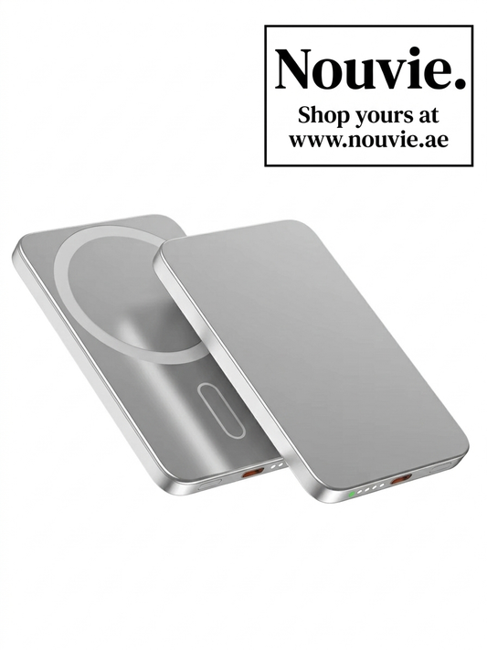 Magnetic Wireless Power Bank 5000mAh – 15W Fast Charge + PD 20W