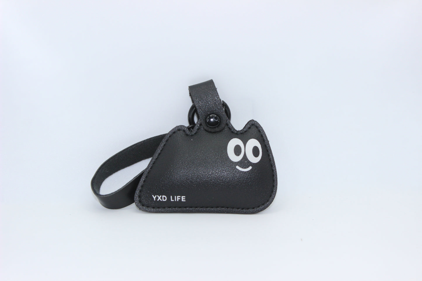 Cute Cartoon Keychain – PU Leather Key Holder