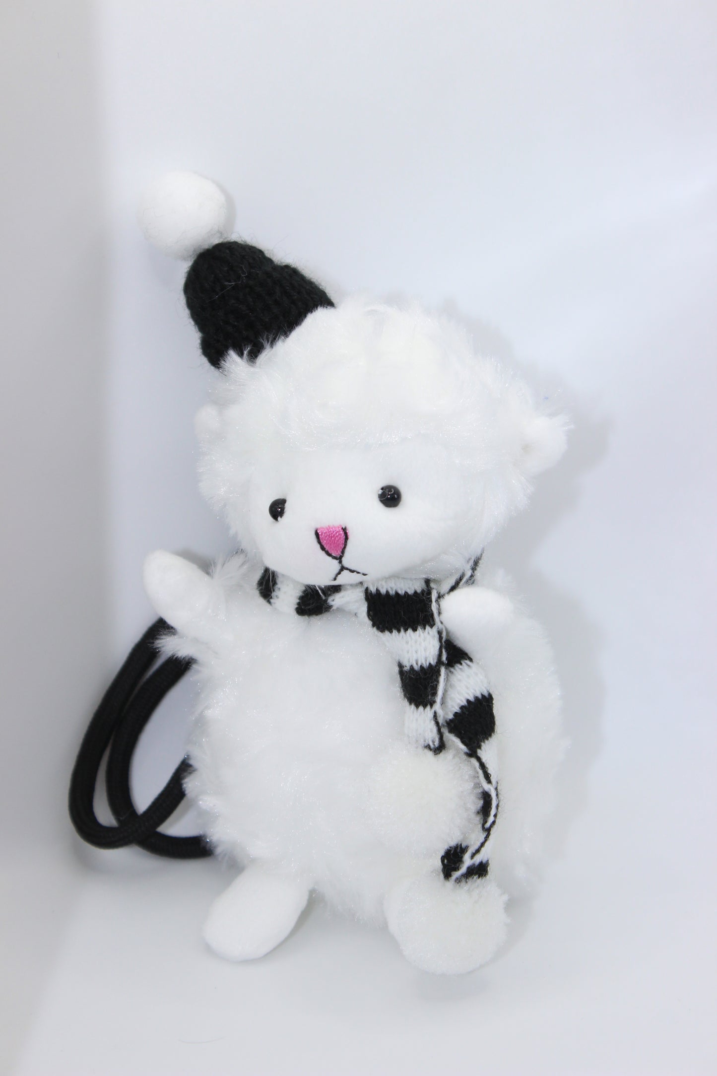 Cute Bear Furry Keychain | Soft Plush Bag Charm