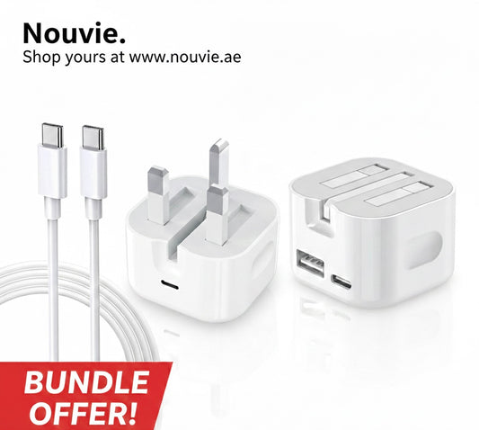 Smart Charge Pack – 35W Foldable + 20W Fast Charger