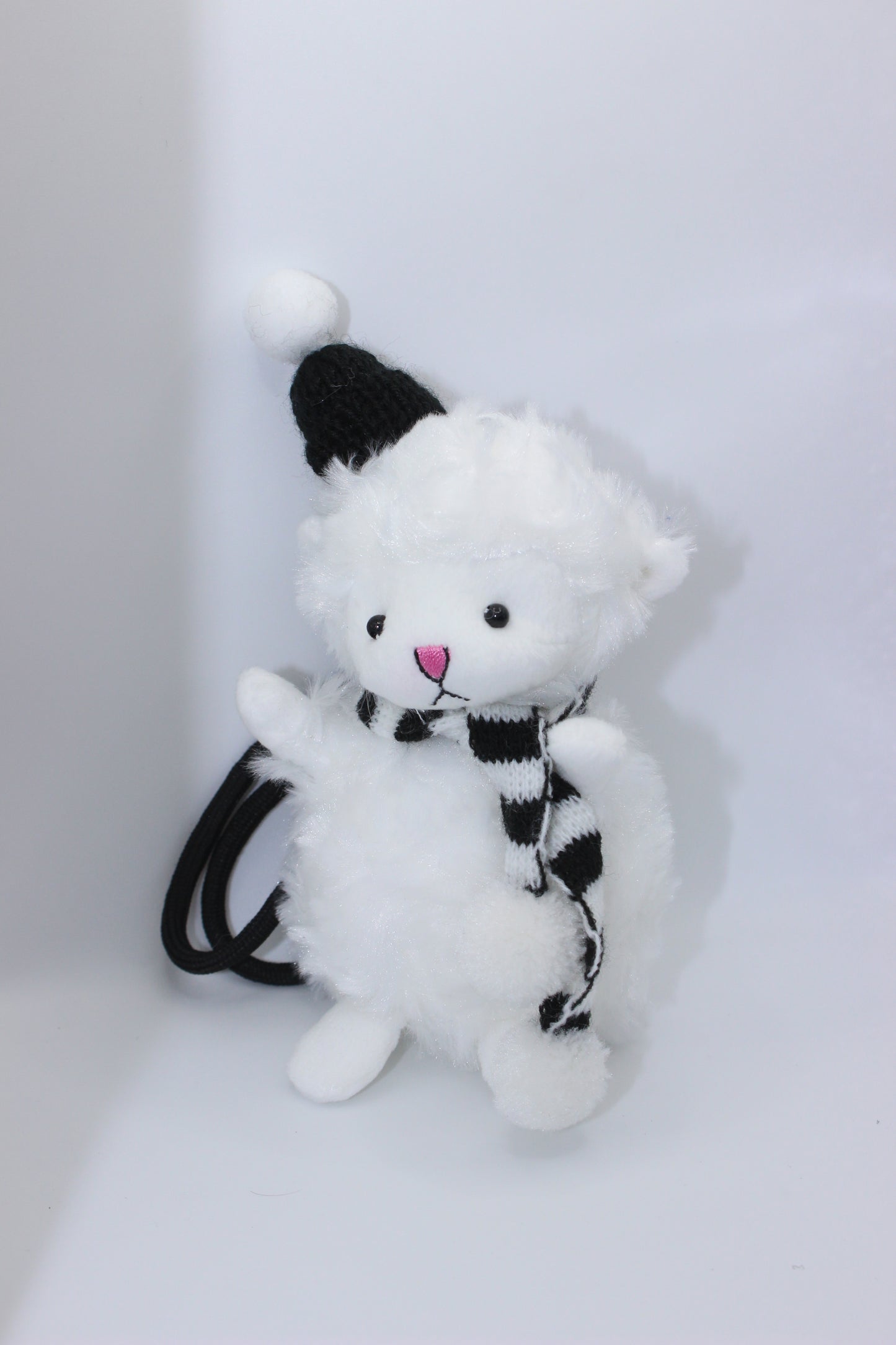 Cute Bear Furry Keychain | Soft Plush Bag Charm