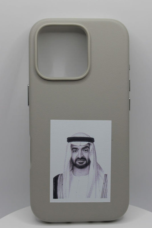 Luxury Leather Phone Case – Sheikh Mohammed bin Zayed