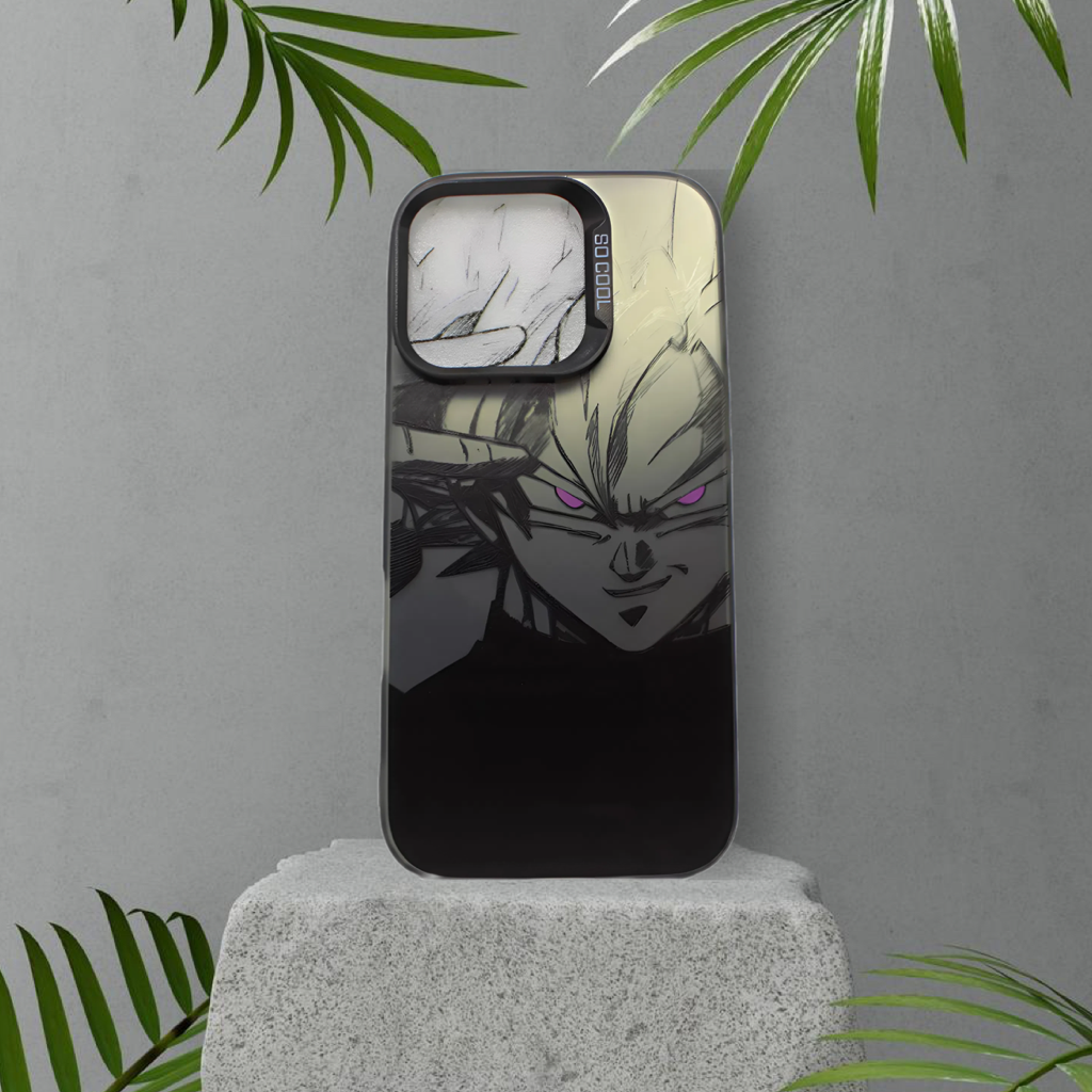 Goku Laser-Engraved TPU Phone Case