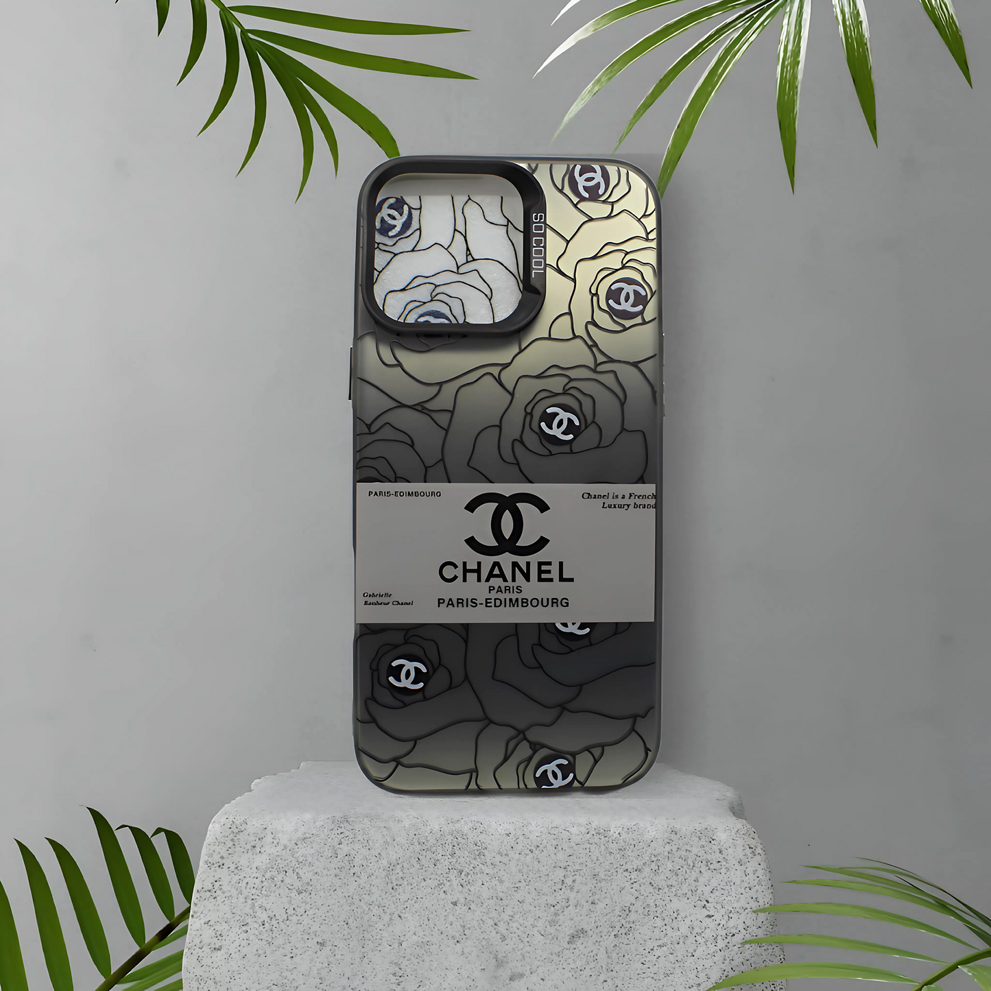Chanel-Inspired Laser Luxury Phone Case