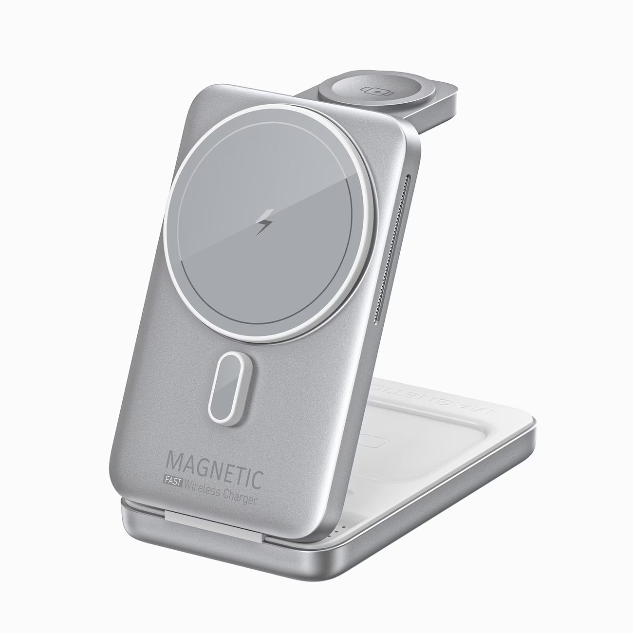 3-in-1 Foldable Magnetic Wireless Charging Station for iPhone, Apple Watch & AirPods